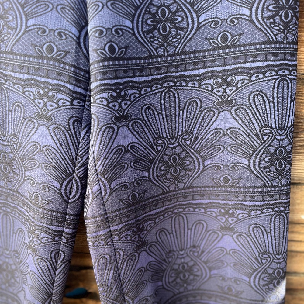 BCBGENERATION | Indigo Patterned Wide-Leg Cropped… - image 3